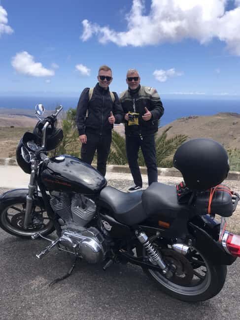 Lanzarote: geführte Motorradtour auf einer Harley-Davidson - FAQ