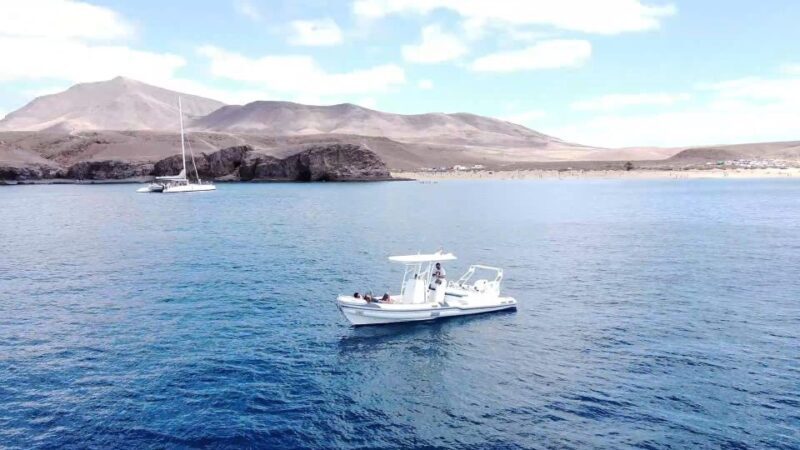 Lanzarote: Private boat Trip 2:30h - Key Points