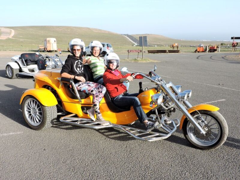 Lanzarote: three wheeler trike tour for three people - The Sum Up