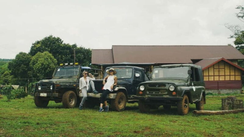 Laos: Full Day Jeep Tour & Mystic Mountain Coffee Farm - The Trek and the Views