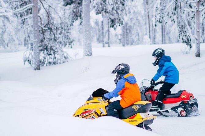 Lapland Family Snowmobile Safari from Levi - Exploring the Lapland Family Snowmobile Safari from Levi