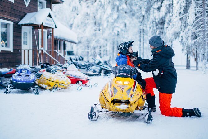Lapland Family Snowmobile Safari from Levi - Key Points