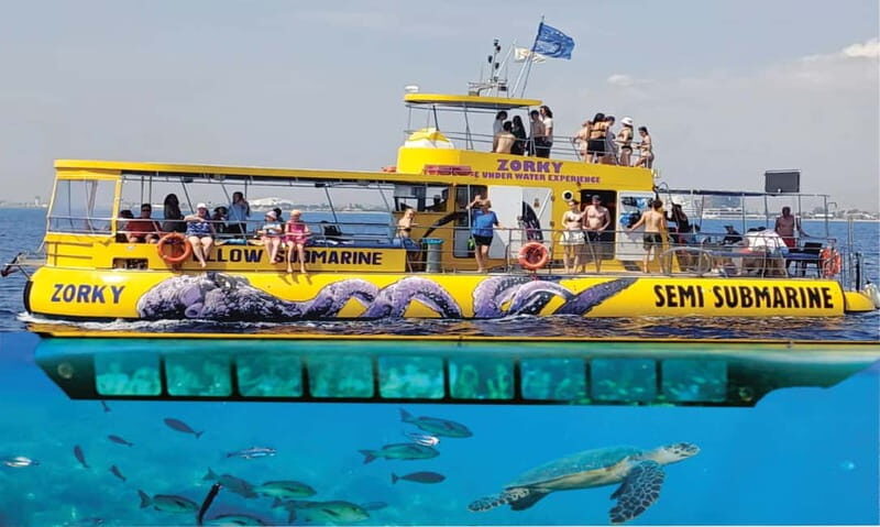 Larnaca: Yellow Submarine Mini Cruise with a Swim Stop - Additional Comforts & Practicalities