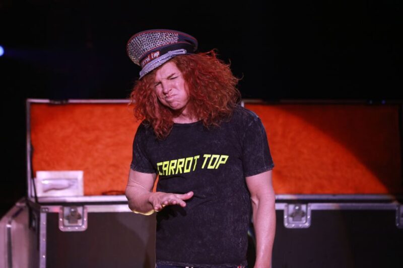 Las Vegas: Carrot Top at Luxor Hotel & Casino - Meeting Carrot Top: A Personal Touch