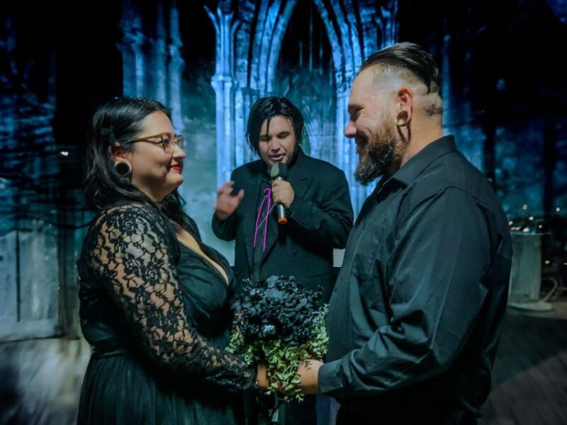 Las Vegas: Haunted House Wedding Ceremony + Photography - Key Points