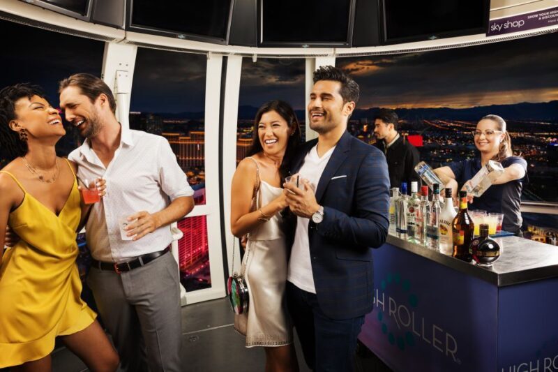 Las Vegas: High Roller Entry Ticket with In-Cabin Open Bar - Who Will Love This Experience?