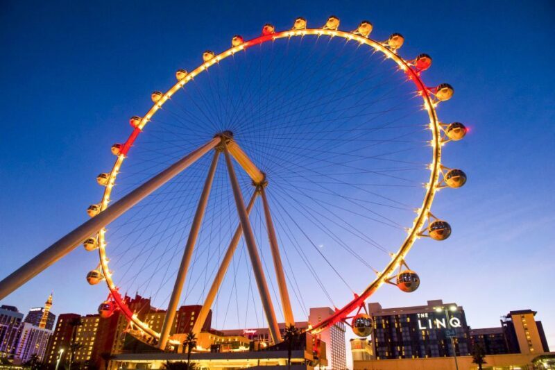 Las Vegas: High Roller Entry Ticket with In-Cabin Open Bar - FAQ