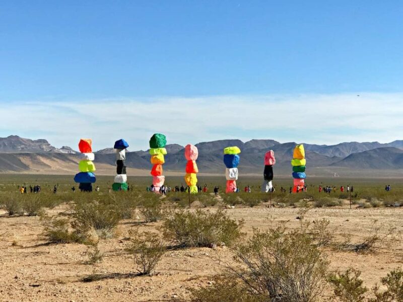 Las Vegas: Mojave Desert, 7 Magic Mountains, Vegas Sign Tour - Enjoying the Drive & Desert Views