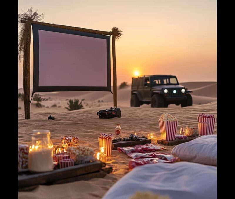 Las Vegas: Movie Night on the Sand Dunes - Key Points
