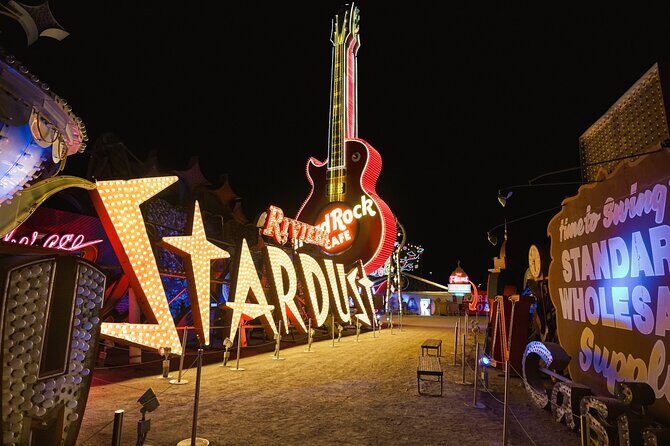 Las Vegas Night Flight by Helicopter with Neon Museum Admission - A Closer Look at the Las Vegas Night Flight Experience