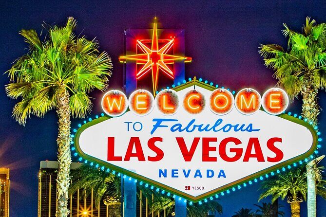 Las Vegas Night Tour, Fremont St. Experience, & Welcome sign - Key Points