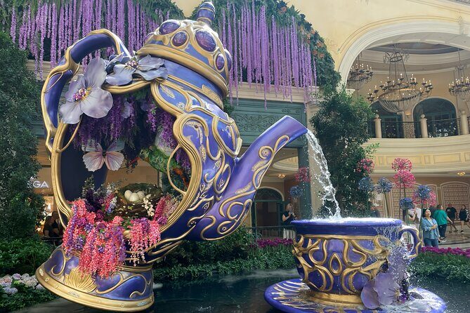 Las Vegas Night Tour High Roller Wheel Ride Guided Tour Option - Key Points