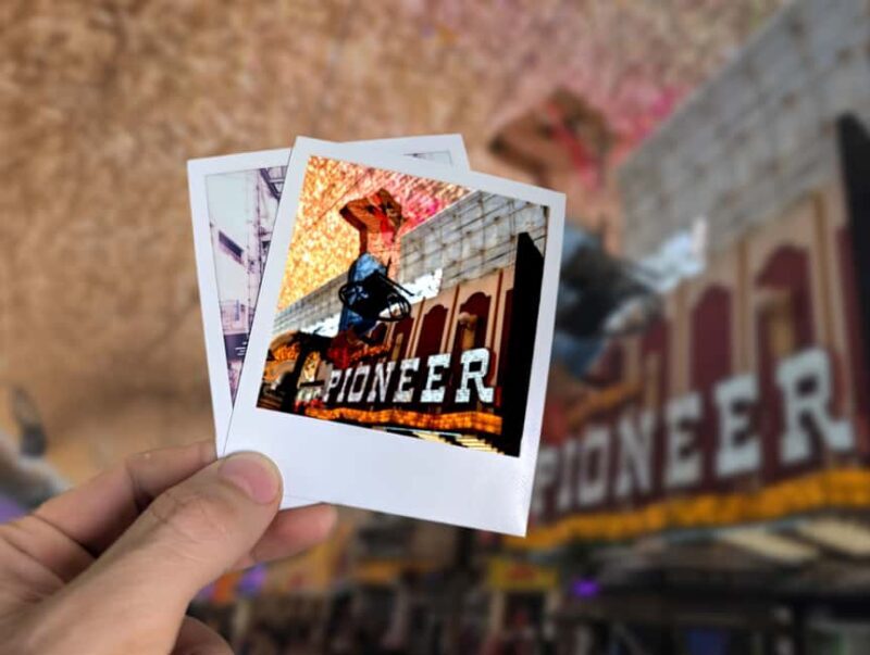 Las Vegas: Polaroid Photo Walking Tour in Vintage Downtown - Key Points