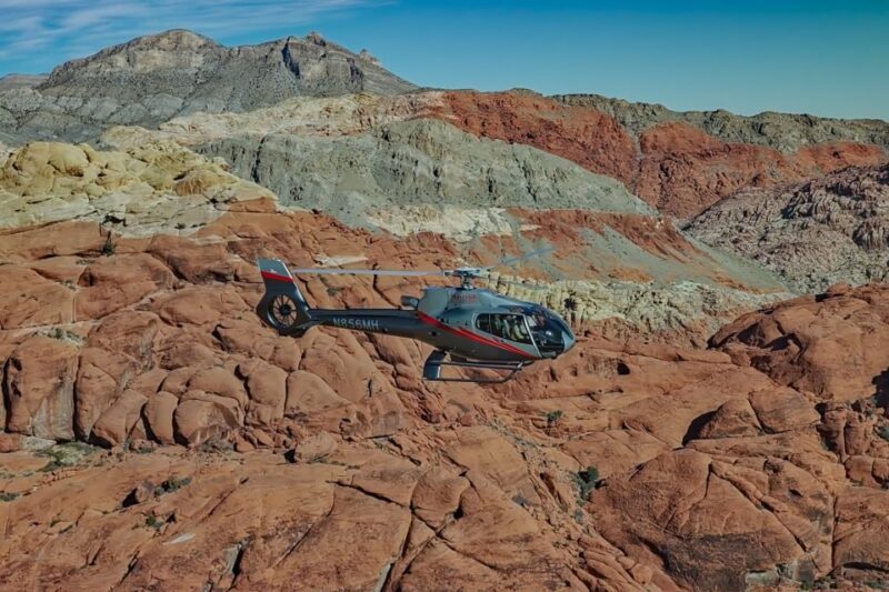 Las Vegas: Red Rock Canyon Helicopter Landing Tour - Key Points