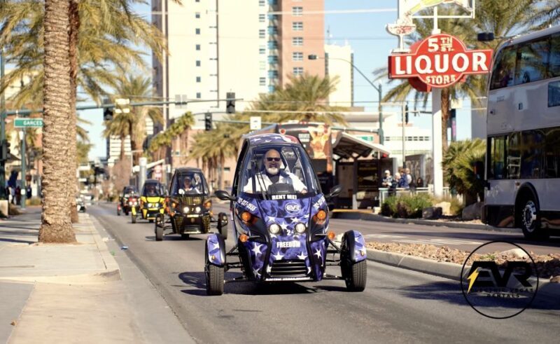 Las Vegas: Self-Drive Strip Tour in an Electric EVR car - A Detailed Look at the Electric Self-Drive Tour