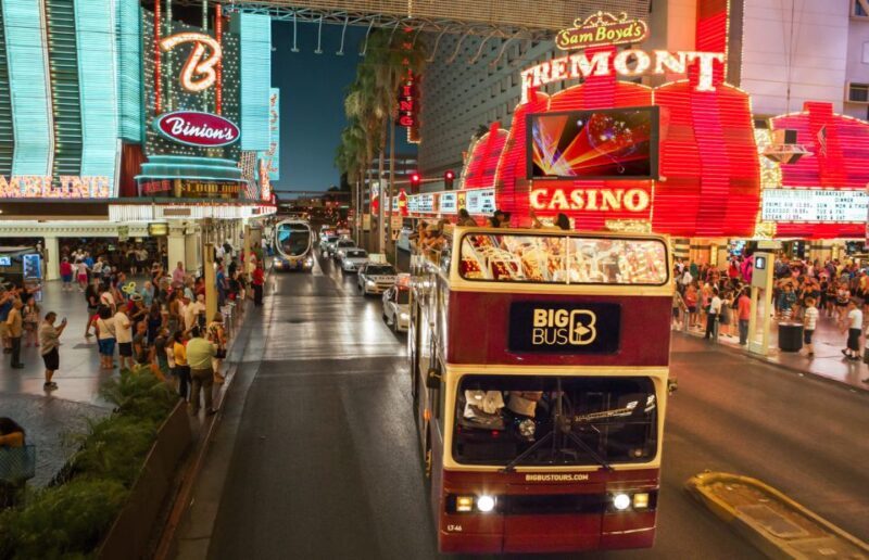 Las Vegas: Sightseeing Night Tour by Open-top Bus - Practical Aspects and Value