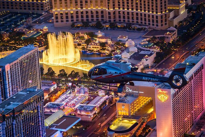 Las Vegas Strip Helicopter Night Flight with Optional Transport - FAQ