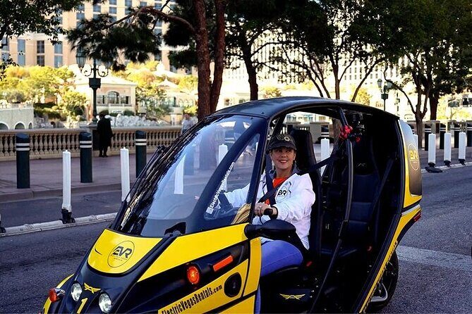 Las Vegas Strip Self-Drive Rental - Discover Las Vegas in Style with a Self-Drive Electric Car