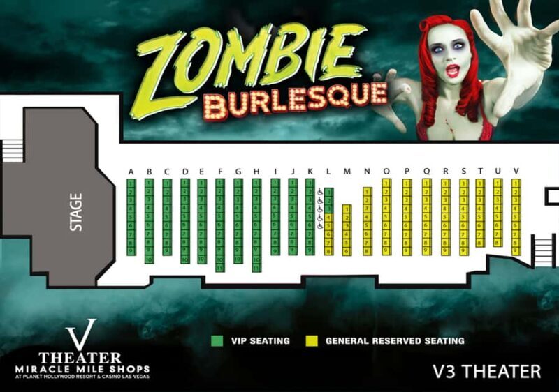 Las Vegas: Zombie Burlesque Comedy Musical Show Ticket - Highlights of the Experience