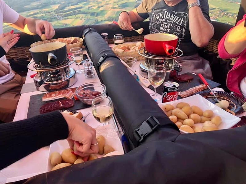 Lausanne: Swiss Fondue Flight in a Hot Air Balloon - The Details: What to Expect at Each Stage