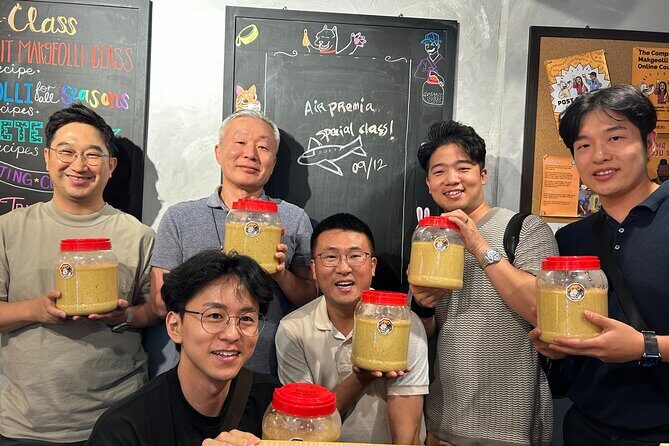 Learn and Make Your Very Own Craft Makgeolli - Tasting and Sampling