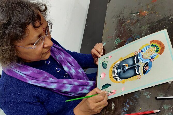 Learn to make a Pichwai Painting - Exploring the Pichwai Painting Workshop: A Deep Dive