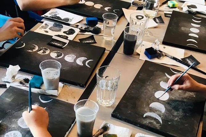 Learn to paint in Prague & sip some wine! - Key Points