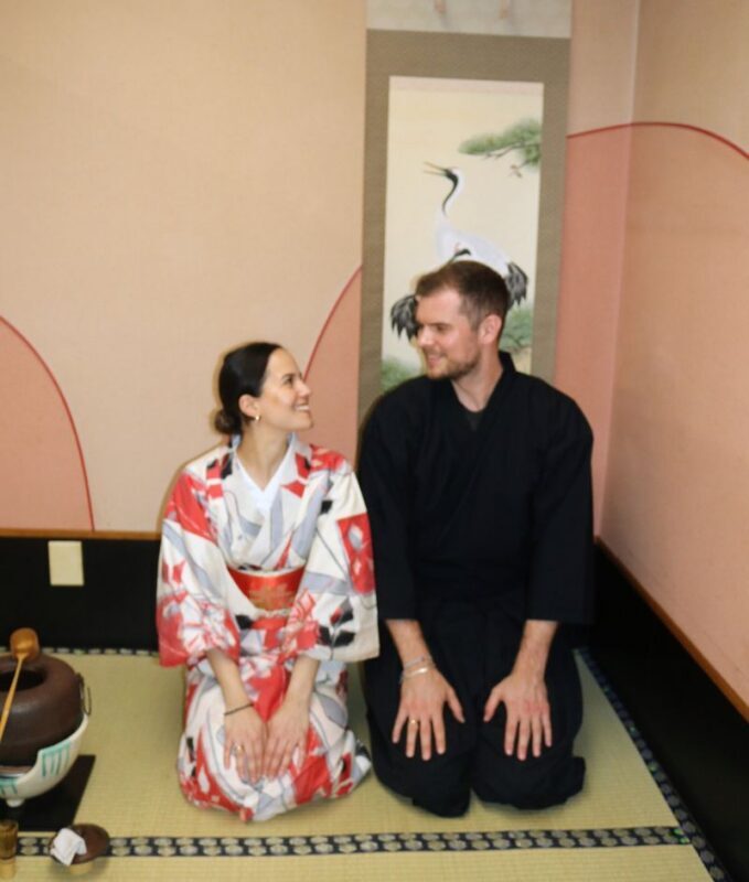 Learn Zen of Making tea Matcha,enjyoing Wagashi in kimono set - Is this Osaka tea ceremony right for you?