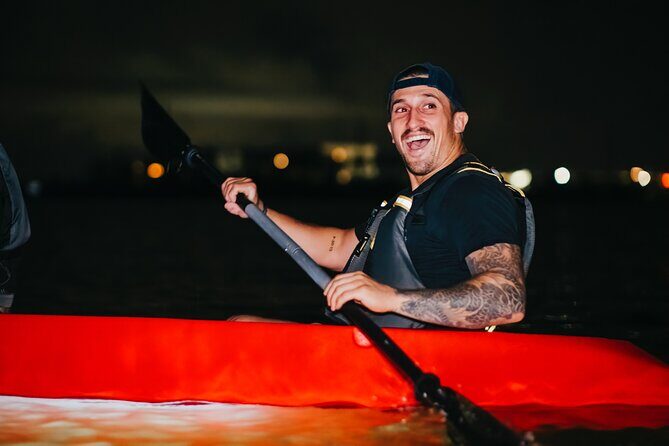 LED Bio Comb Jelly Clear Bottom Kayak or Paddleboard Tour! - Key Points