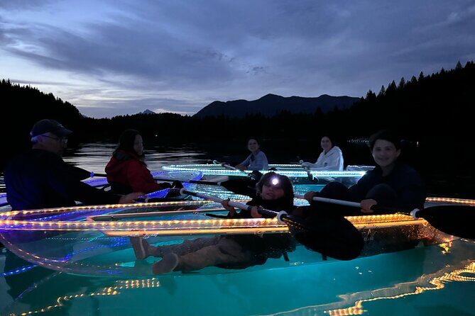 LED Illuminated Sunset Clear Kayak Tour //Kalispell, MT// - A Deep Dive into the Experience
