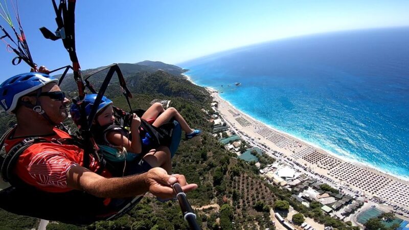 Lefkada paragliding tandem flighs/ Kathisma beach - Key Points
