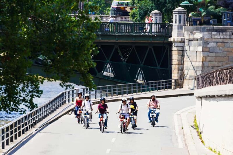 Left Bank Highlights: Guided Vintage Bike Tour on a Solex - Key Points