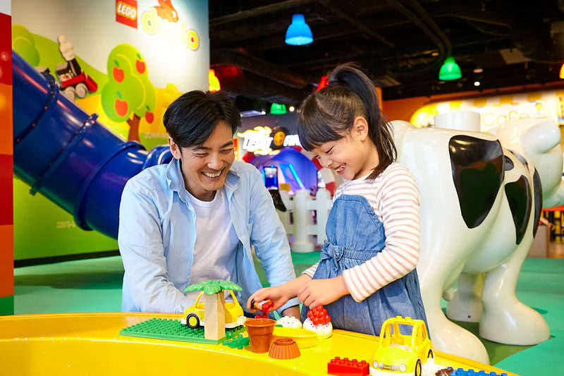 LEGOLAND Discovery Center Osaka Ticket - Rides, building tables, and the 4D film