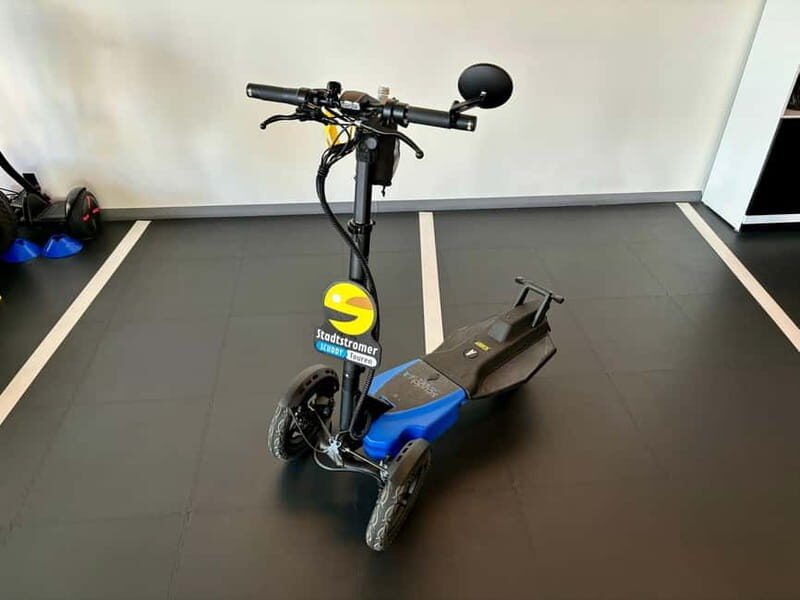 Leipzig: SCUDDY Tour  experience the city, parks, and more with a new kind of driving fun! - Key Points