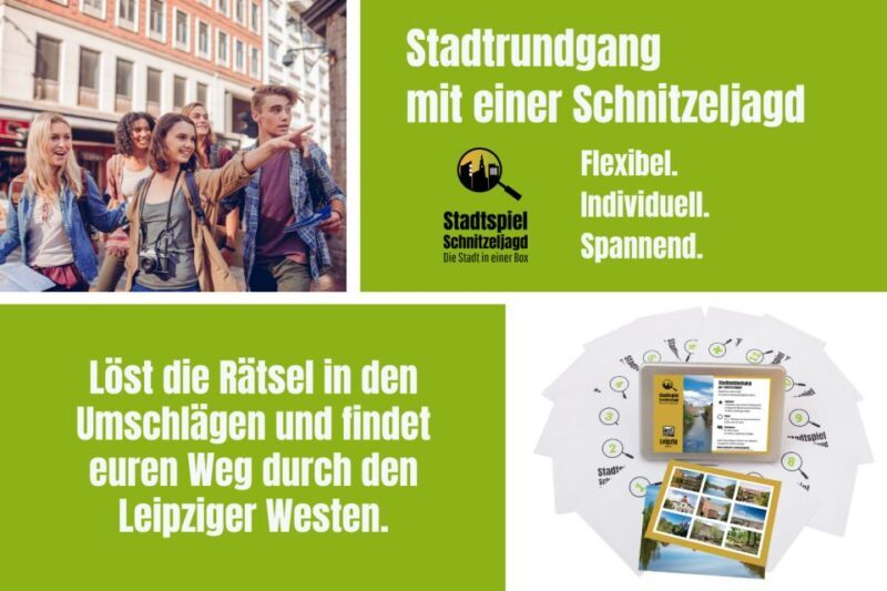 Leipziger Westen originell entdecken auf eigene Faust - A Deep Dive into the Leipzig West Scavenger Hunt Experience