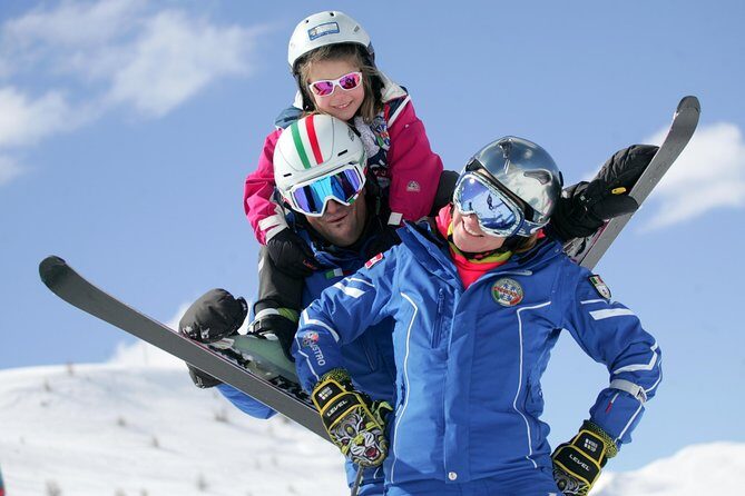 Lessons in Mini-Group - 3 hours a day - skiing - Key Points