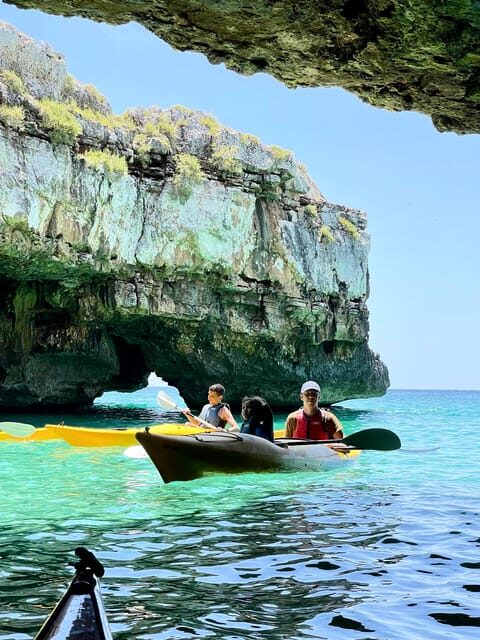 Leuca kayak tour + swimming + speleo-trek in cave - An In-Depth Look at the Leuca Kayak, Swim, and Cave Tour