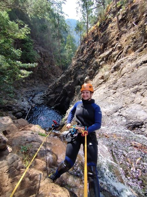 Level 2 - Canyoning Adventure - Intermediate - Funchal - Exploring the Details of the Madeira Canyoning Adventure