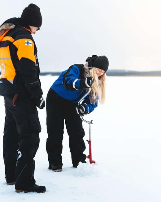 Levi: A fun Ice Fishing Experience in Levi, 3 HOURS - FAQs