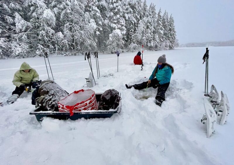 Levi: Ice Fishing Trip in a small group - An Authentic Taste of Lapland’s Winter