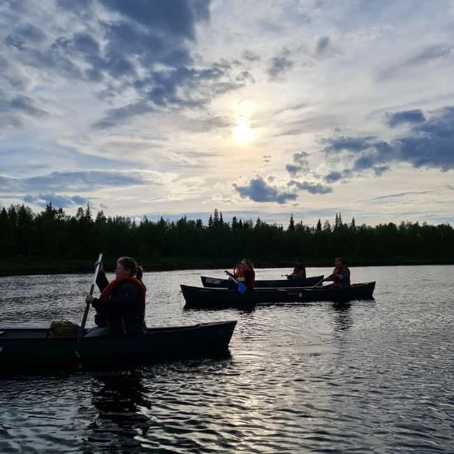 Levi: Northern Lights Canoe Tour - Levi: Northern Lights Canoe Tour