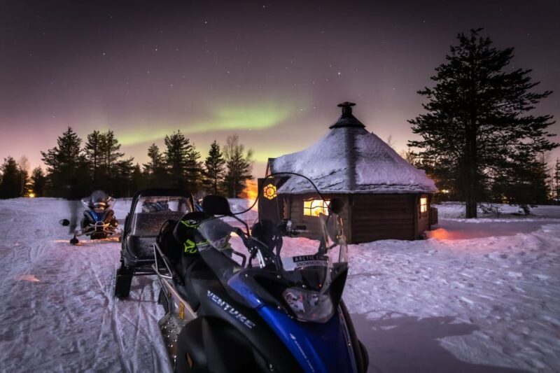Levi: Northern Lights Snowmobile Safari and Campfire Picnic - Discover the Levi: Northern Lights Snowmobile Safari and Campfire Picnic