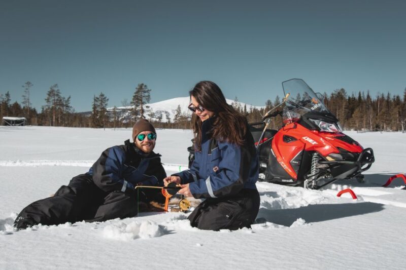 Levi: Snowmobile Safari with Ice Fishing and Outdoor Lunch - The Value of This Tour