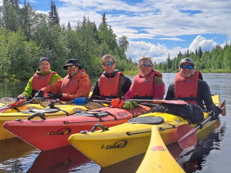 Levi: Wilderness Canoeing on the Kapsajoki River - Location and Duration