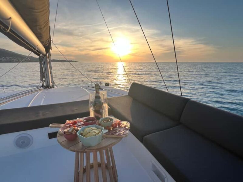 L'Ile-Rousse, Corsica: Gourmet catamaran excursion at sunset - The Itinerary: What You Can Expect
