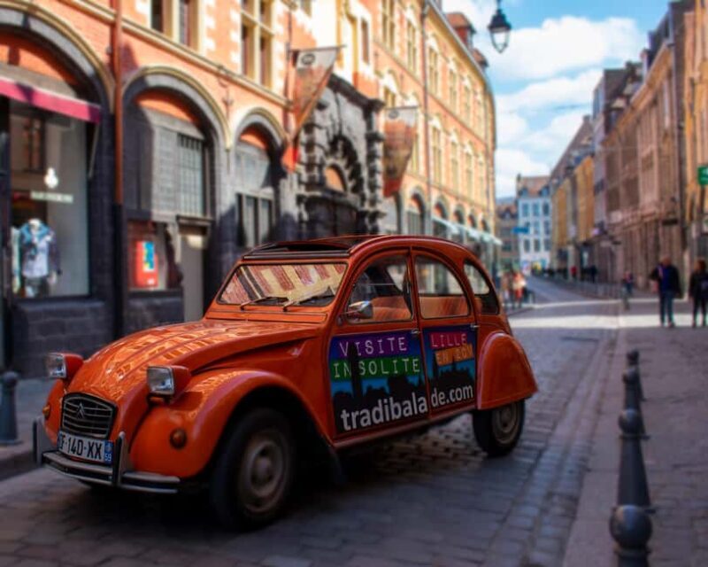 Lille Driving Tour by Convertible Citroen 2CV - A Unique Way to Discover Lille’s Charm