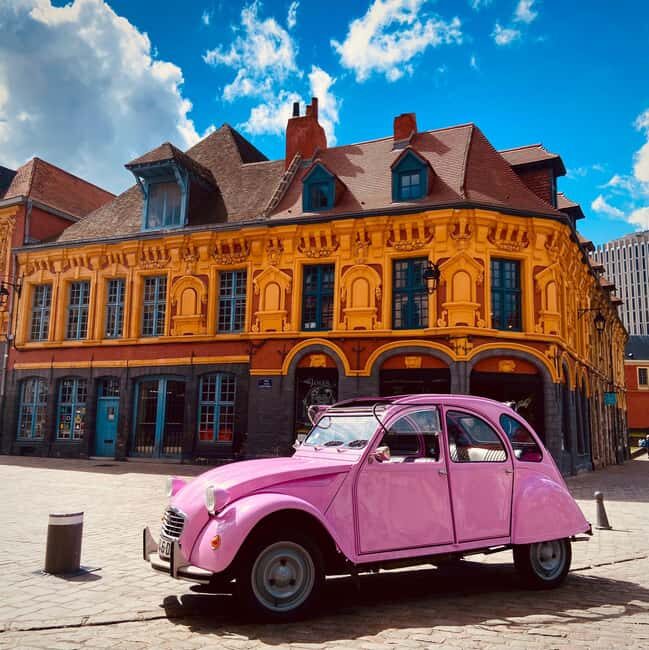 Lille Driving Tour by Convertible Citroen 2CV - The Value of This Experience