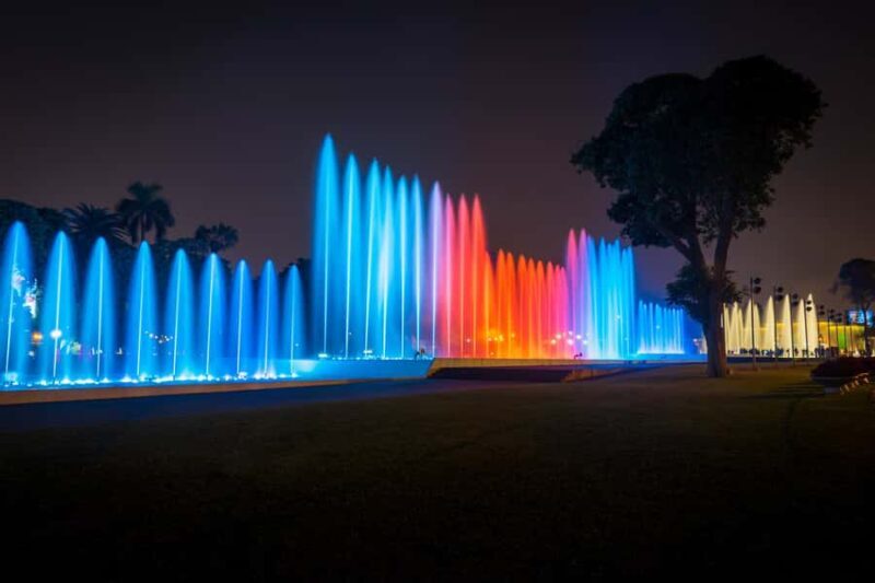 Lima: Magic Water Circuit Light Show Tour - Key Points