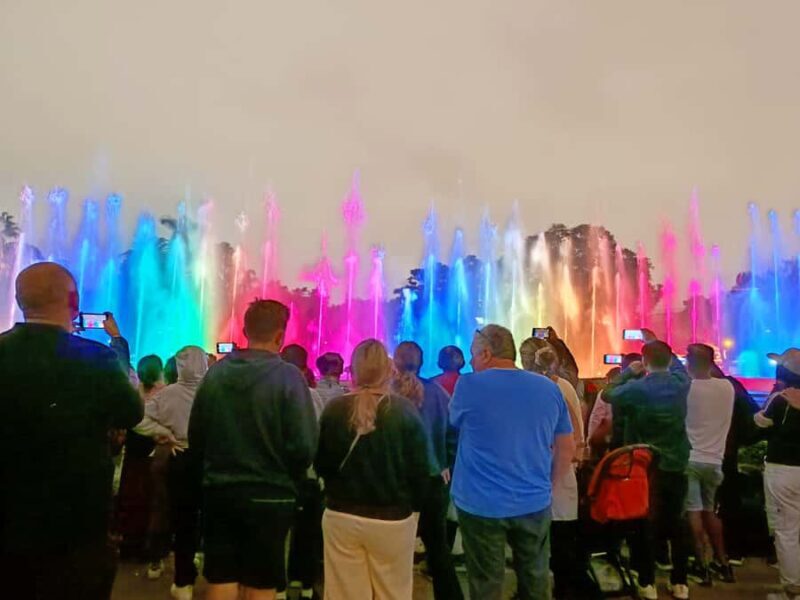 Lima: Magic Water Circuit Light Show Tour with Pickup - Experience the Enchantment of Lima’s Magic Water Fountains with Guided Tour and Pickup