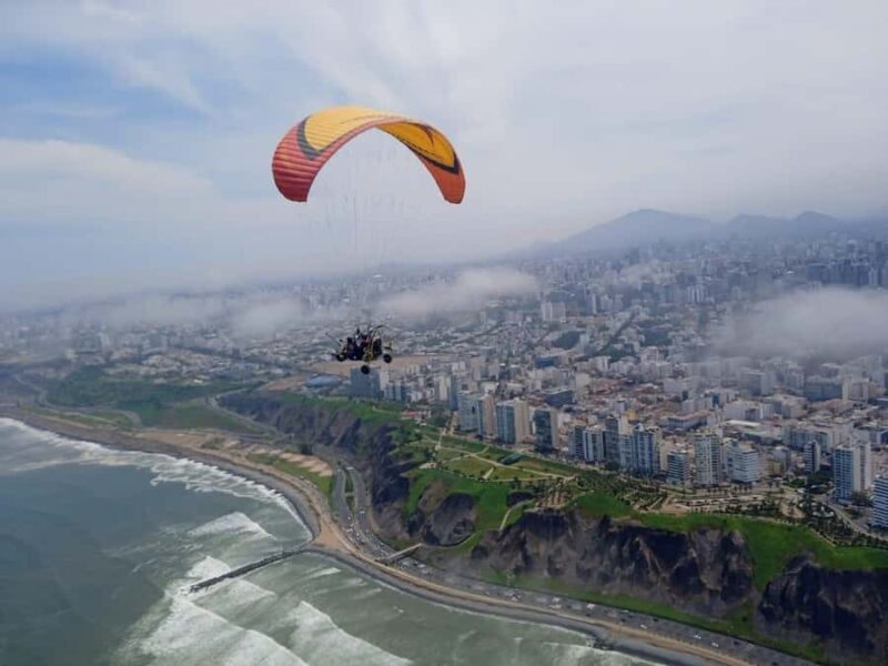 Lima: Paramotoring in the Costa Verde |Adrenaline| - Why This Tour Offers Great Value